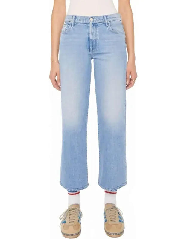 Mid Rise Ankle Jeans