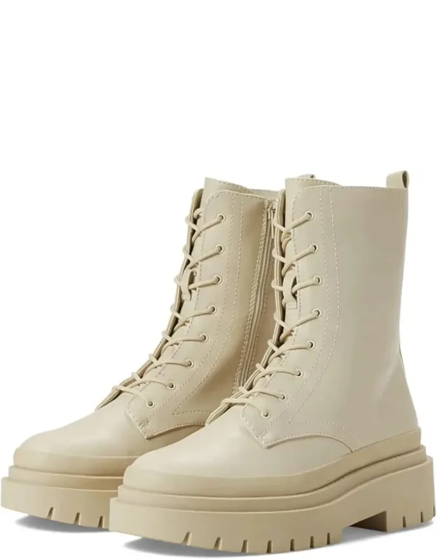 Mansel Side Zip Combat Boots