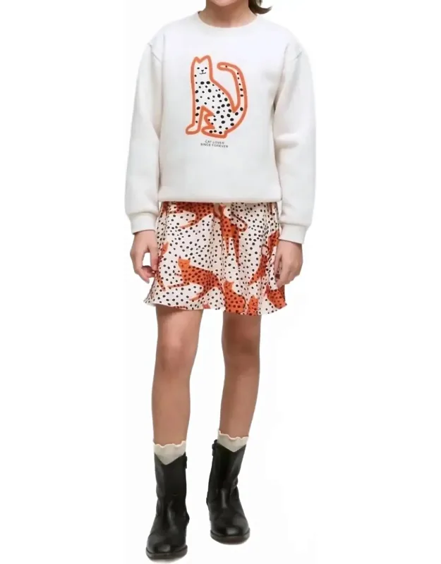 Leopard Print Sweatshirt