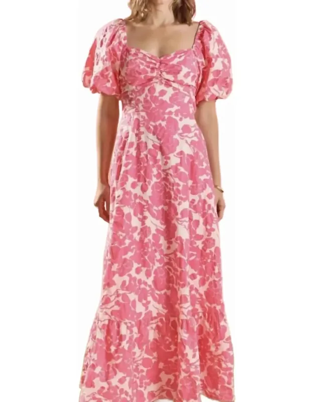Floral Print Maxi Dress