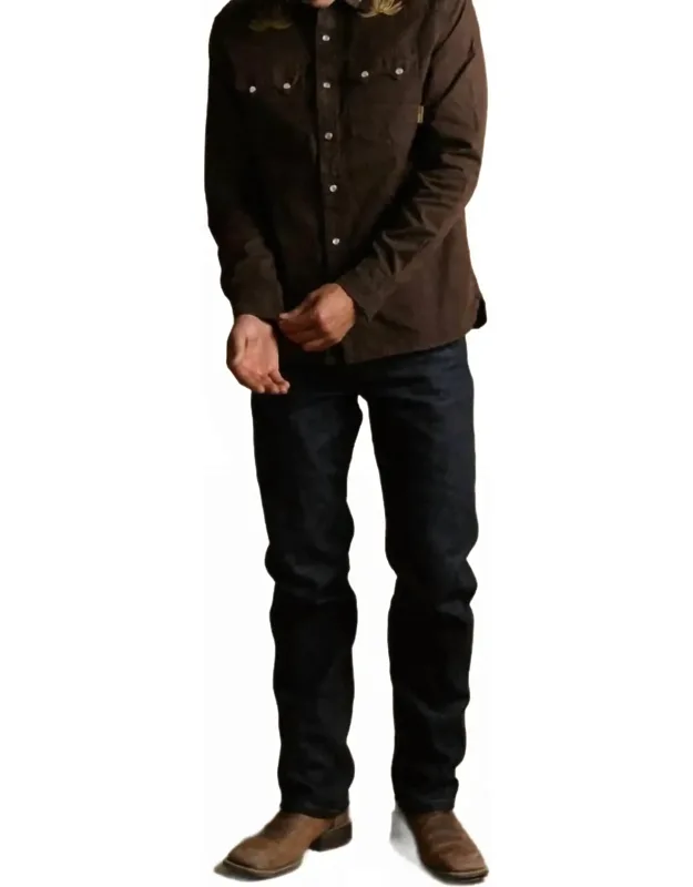 Badlands Woven Neck Label Shirt