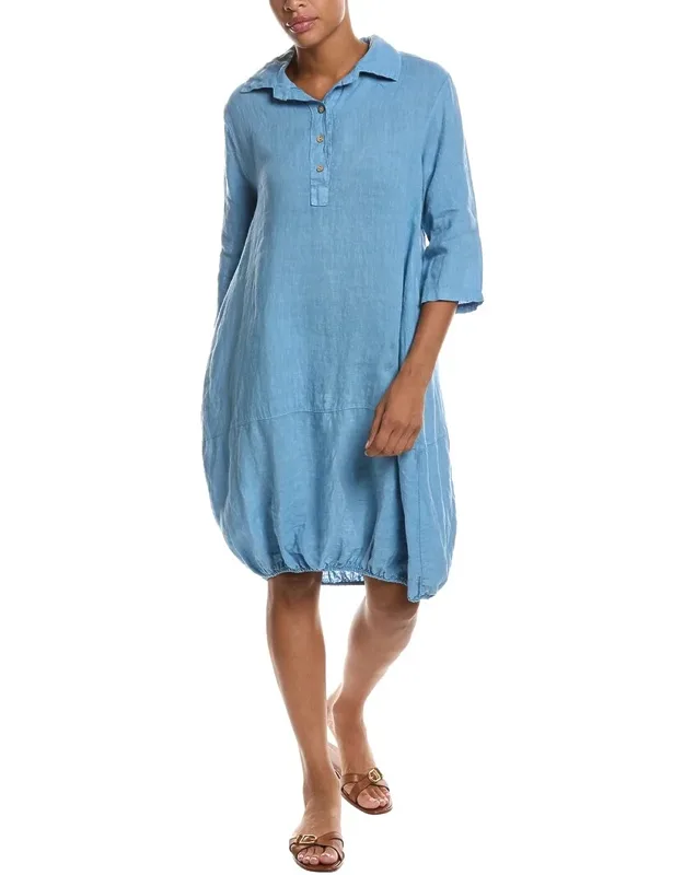 Linen Midi Dress