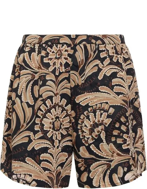 Floral Embroidered Cleo Shorts