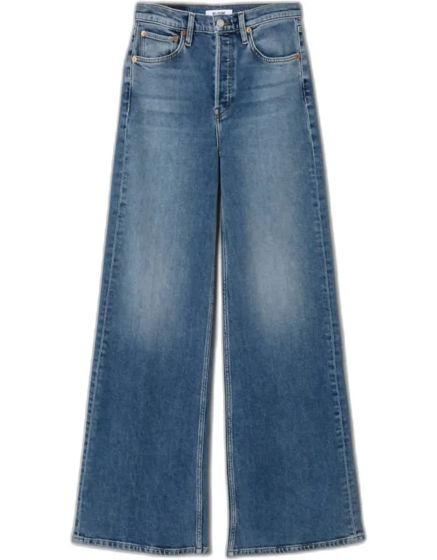 High Rise Wide Leg Jeans