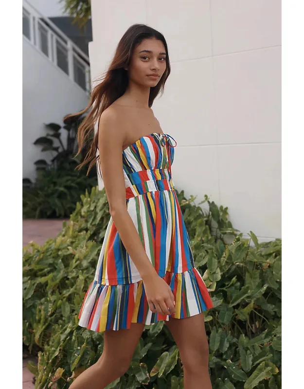 Strapless Mini Dress