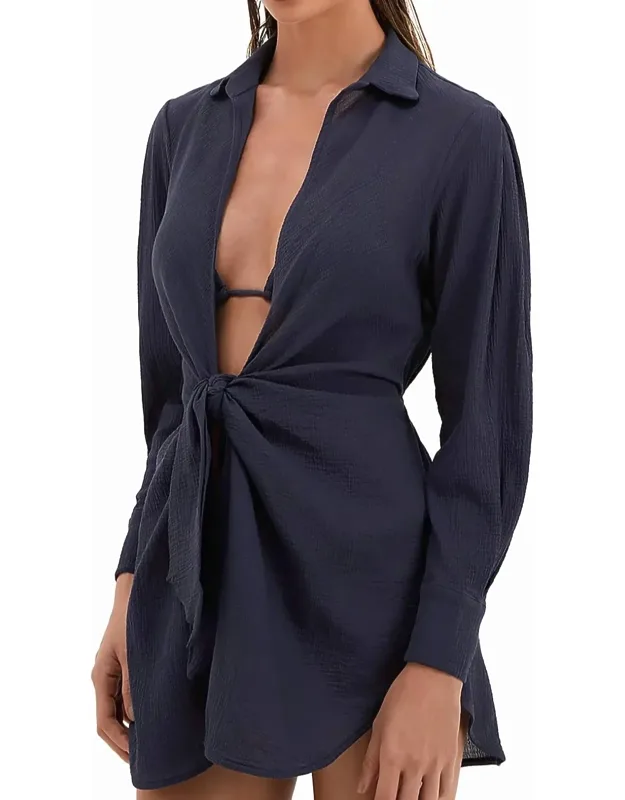 Juliete Long Sleeve Swim Coverup