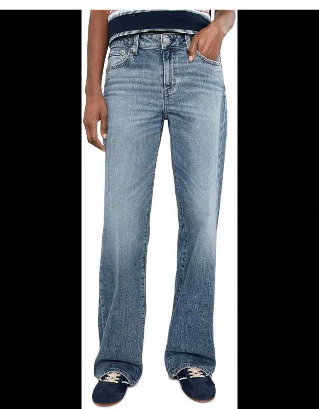 Keeper Low Rise Straight Leg Jeans