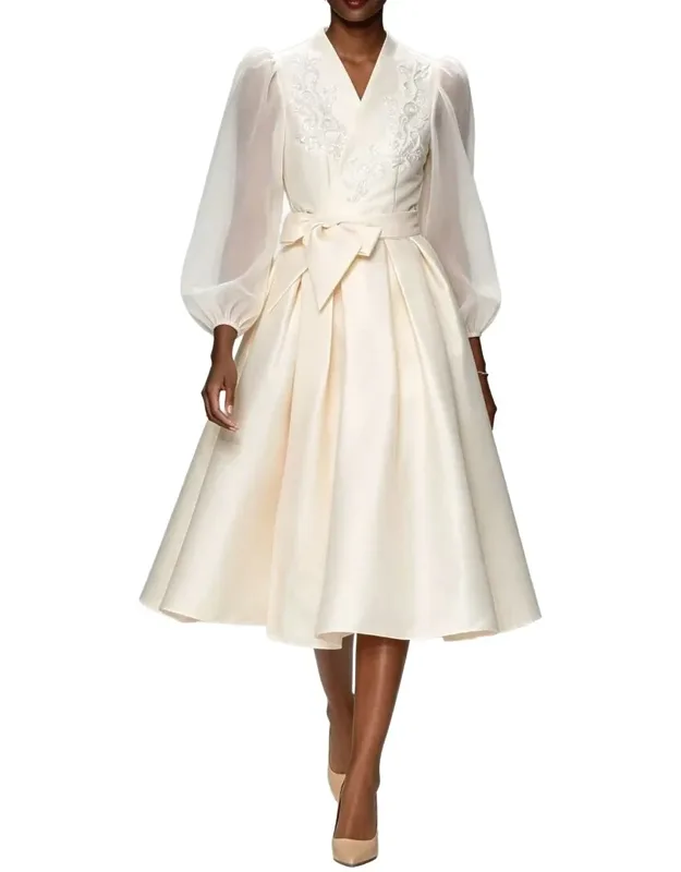Midi Dress - 48in Length, 95% Polyester