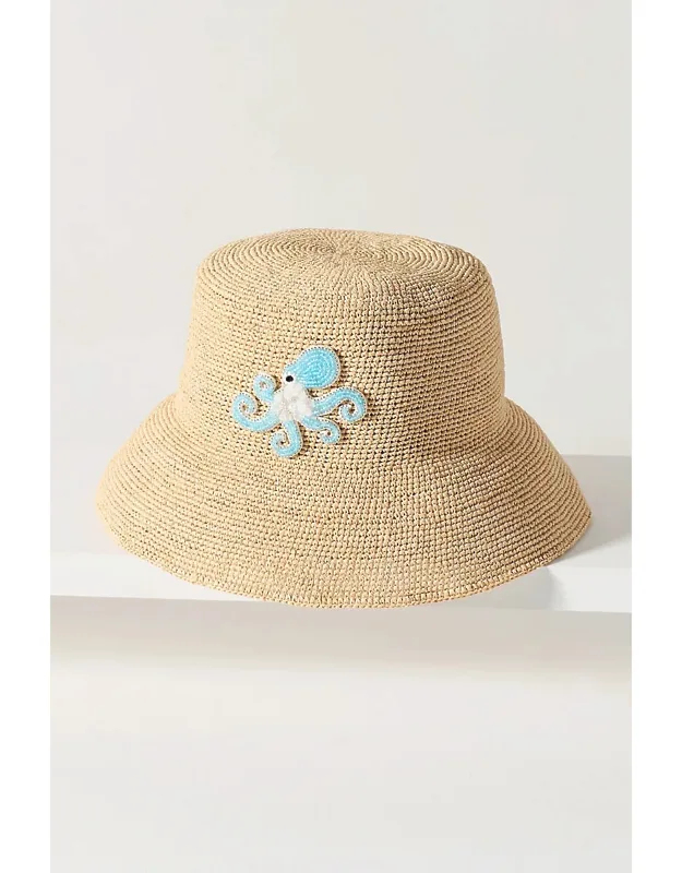 Straw Bucket Hat