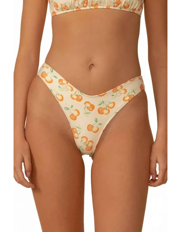 Mid Rise Bikini Bottom