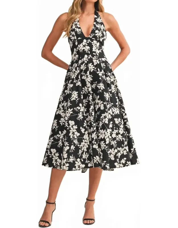 Garden Gala Midi Dress