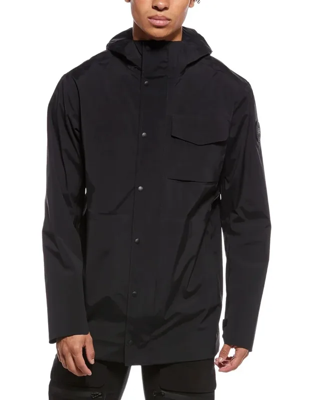 Canada Goose Jacket With Adjustable Cuffs And Storm Flap