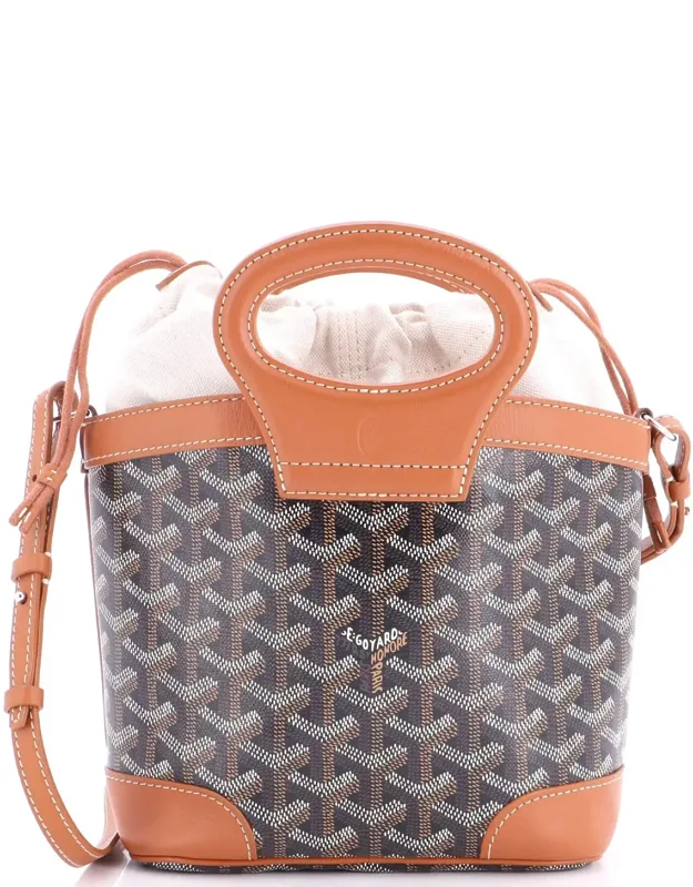 Beluga Bag Coated Canvas Mini With Scuffs And Minor Stains