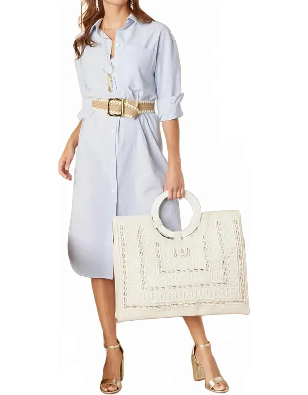 Brenna Button-up Maxi Dress