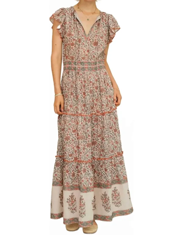 Print Maxi Dress