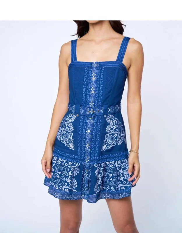 Belted Mini Dress