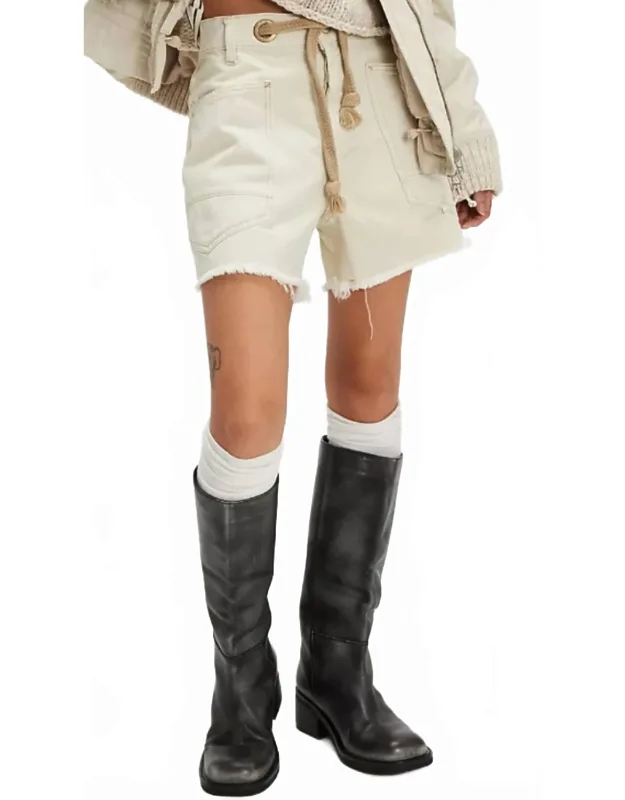 Slouchy Wide Fit Shorts