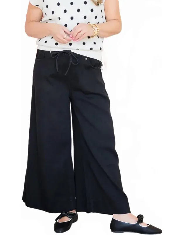 High Rise Wide Joggers