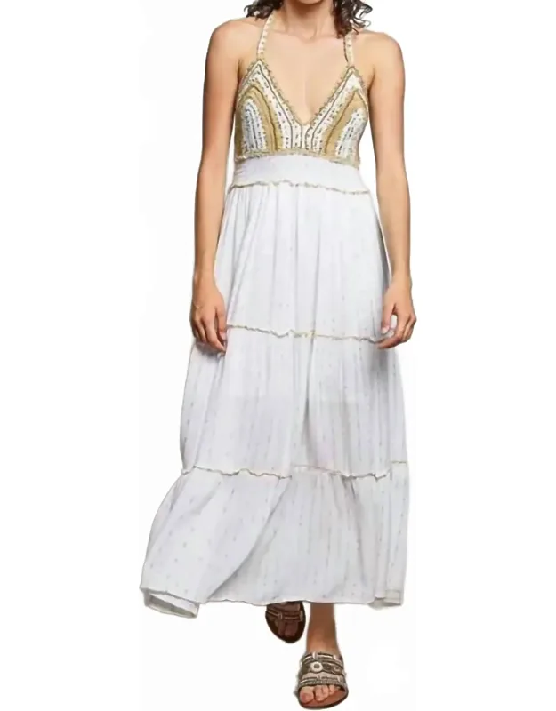 Grecian Goddess Maxi Dress