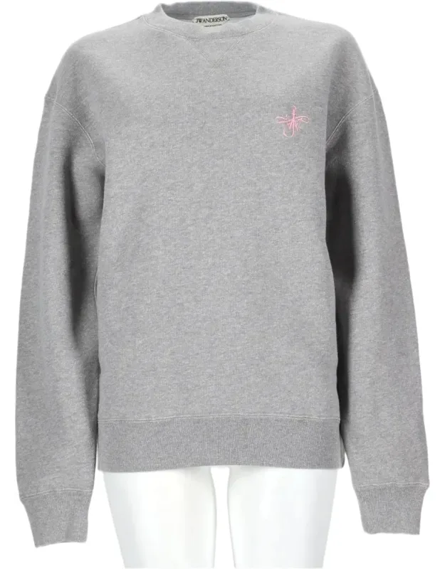 Classic Crew Neck Cotton Sweatshirt