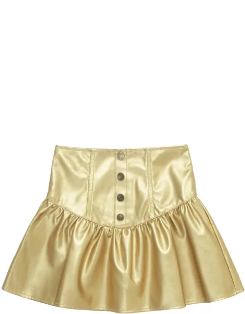 Asymmetrical Ruffle Skirt