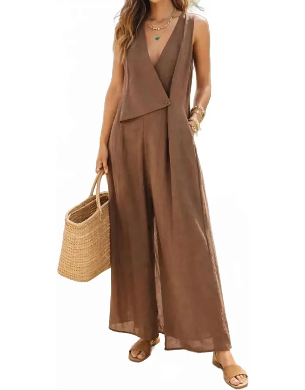 Sienna Solstice Wrap Jumpsuit