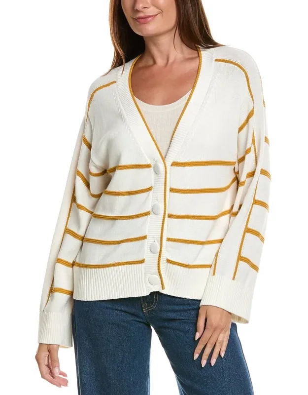 Links Stripe Cardigan
