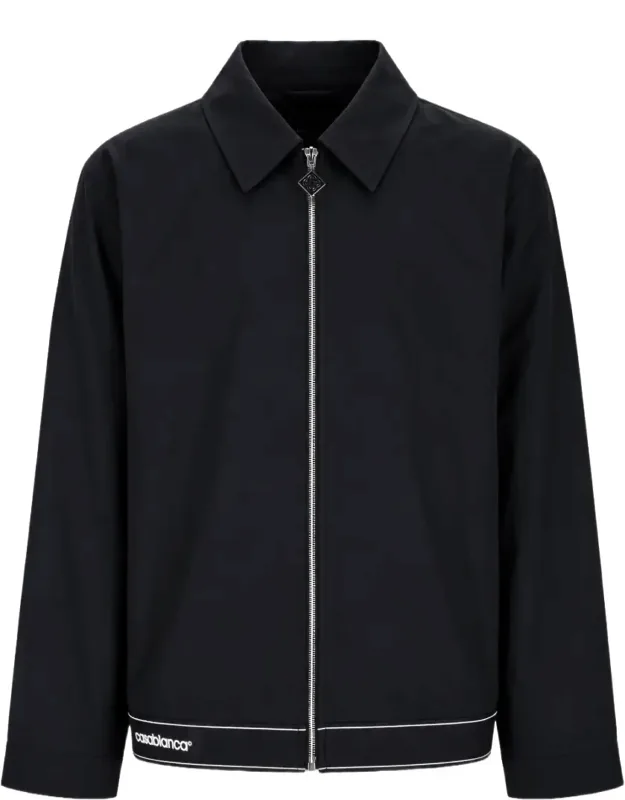 Minimalist Sports Jacket With Subtle Accent Details