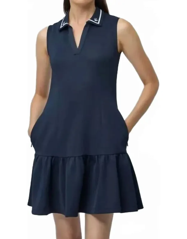 Airloft Ruffle Hem Dress