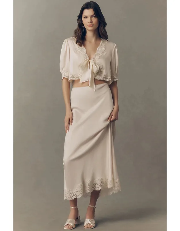 Matilde Maxi Slip Skirt