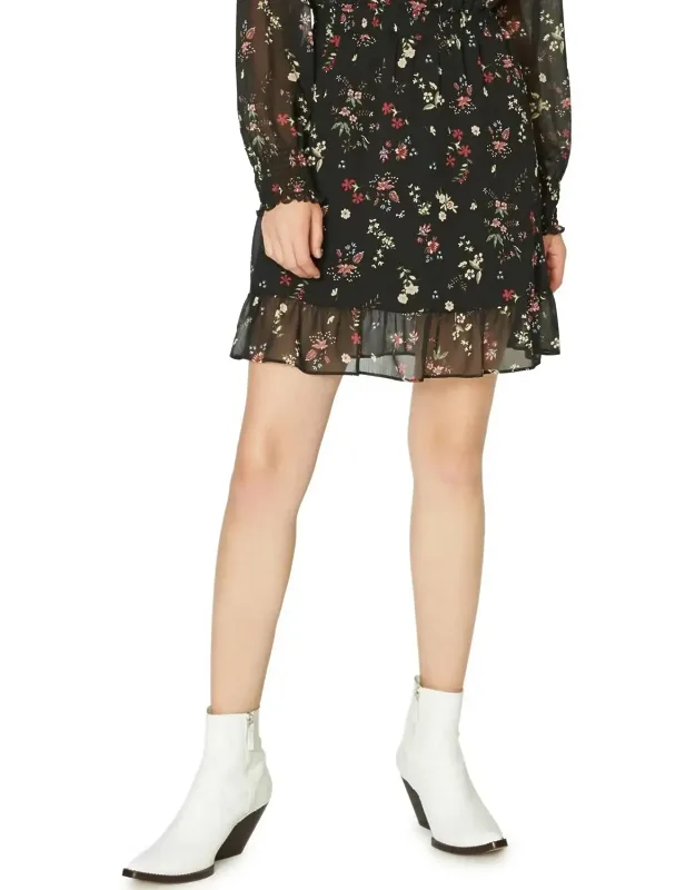 Floral Print Shift Dress