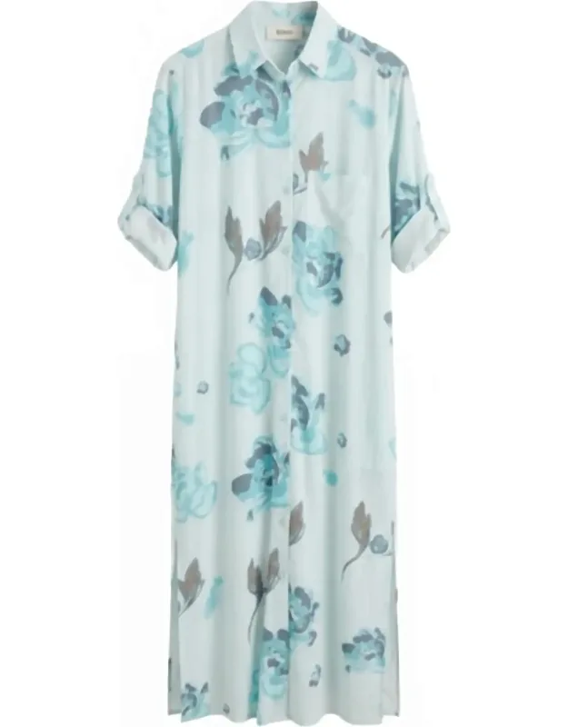 Printed Midi Dress