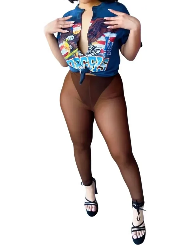 Jalisa Sheer Leggings
