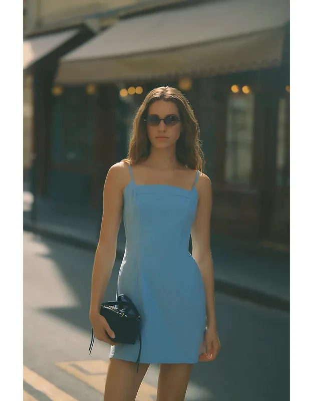 Apron Mini Dress