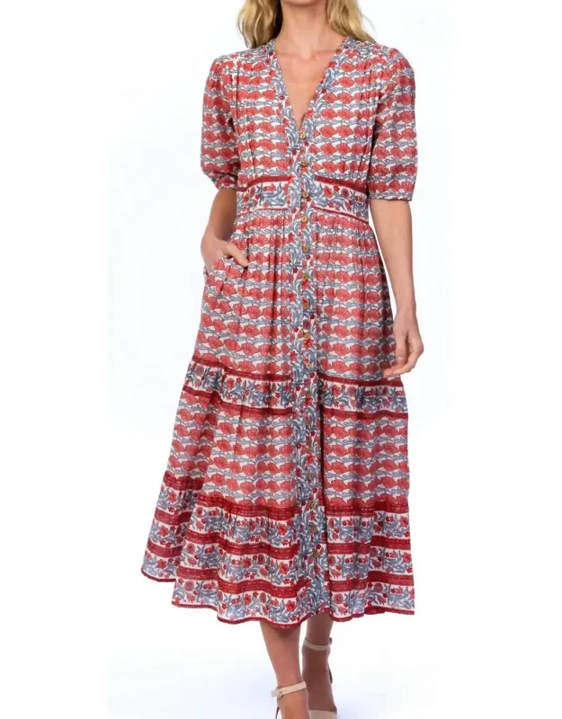 Tiered Maxi Dress