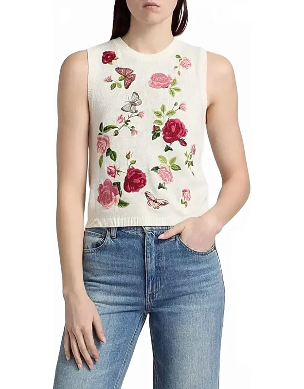 Reva Shell Garden Gossip Top