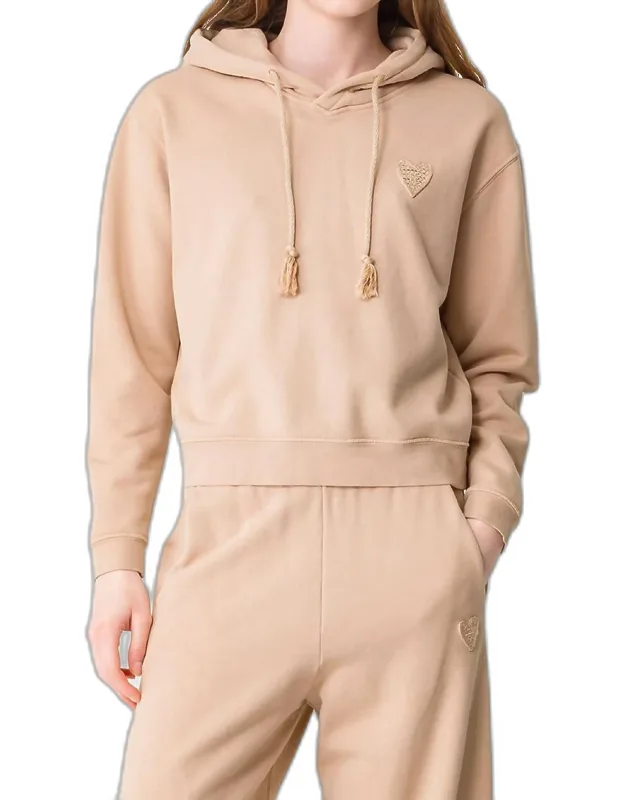 Essential Diagonal Hoodie