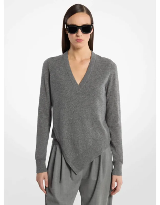 Asymmetric Cashmere Sweater