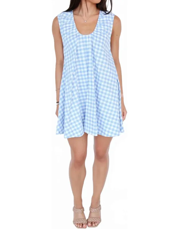 The June Gingham Mini Dress
