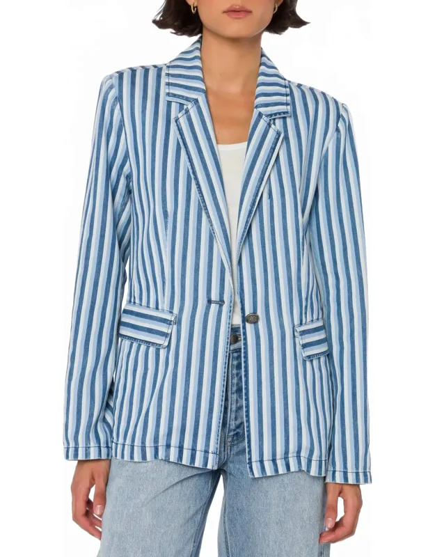 Deni Single Button Blazer