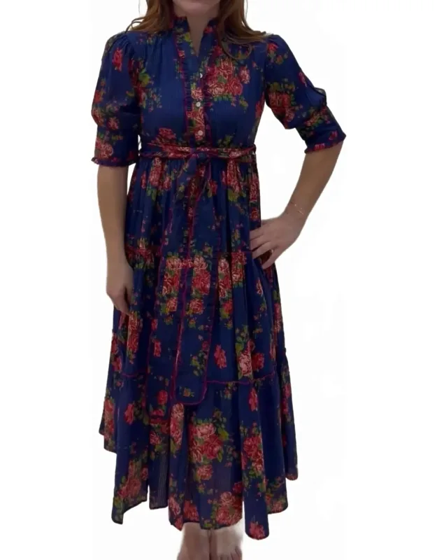 Floral Garden Party Midi Dress