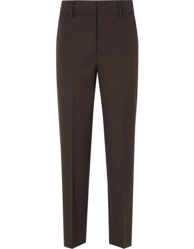 Straight-leg Virgin Wool-blend Formal Pants