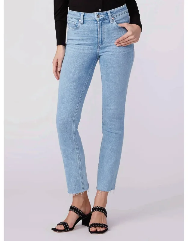 Cindy With Raw Hem Jeans