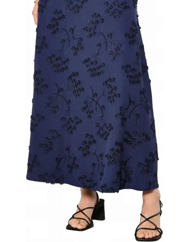 Dandelion Embroidered Skirt
