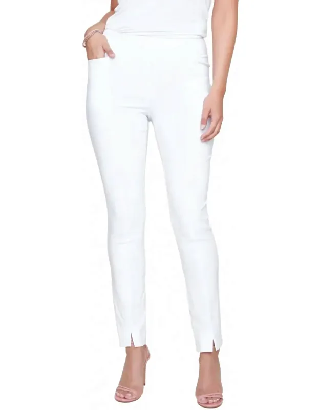 Slim Fit Ankle Pants