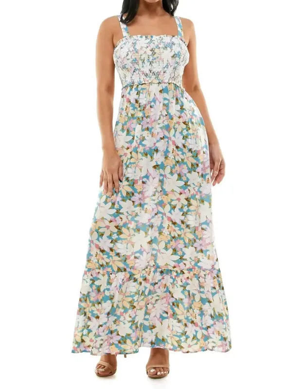Meadow Bloom Maxi Dress