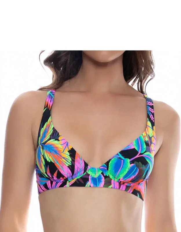 Underwire Plunge Bikini Top