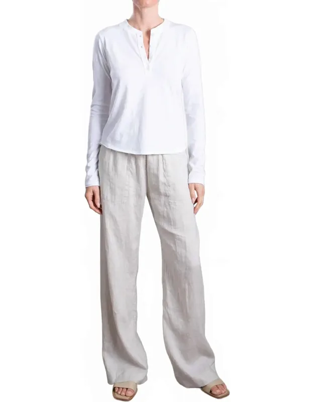 Wide-leg Pull-on Pants