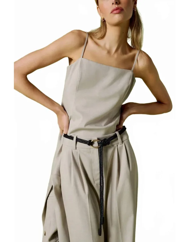 The I'm Back Square-neck Top
