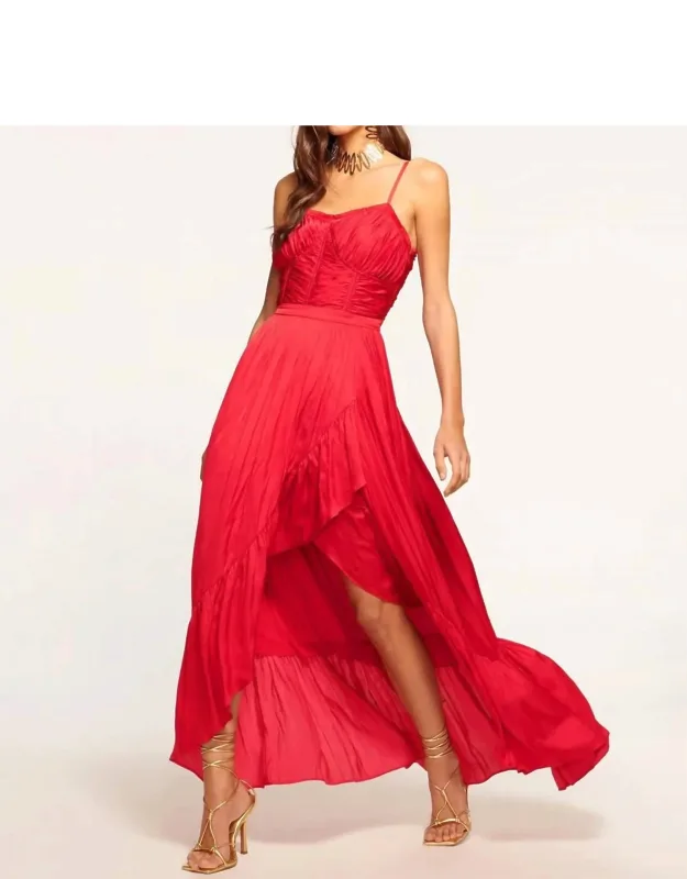 Braelyn Ruched Maxi Dress
